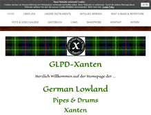 Tablet Screenshot of german-lowland.de